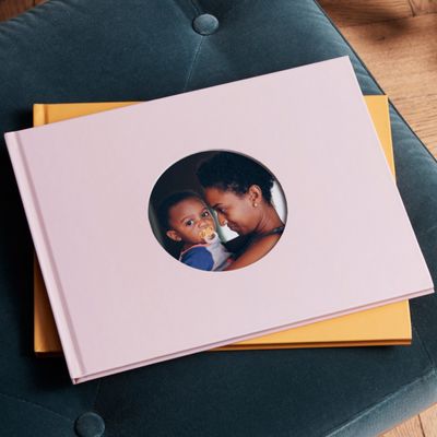 Circle window cutout - Photo Book